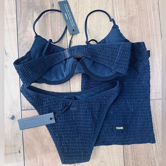 TRIANGL SARIA CHEEKY MOONLIGHT BIKINI SET NWT + BAG - Picture 4 of 11